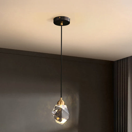 Modern Crystal Iron Pendant Light