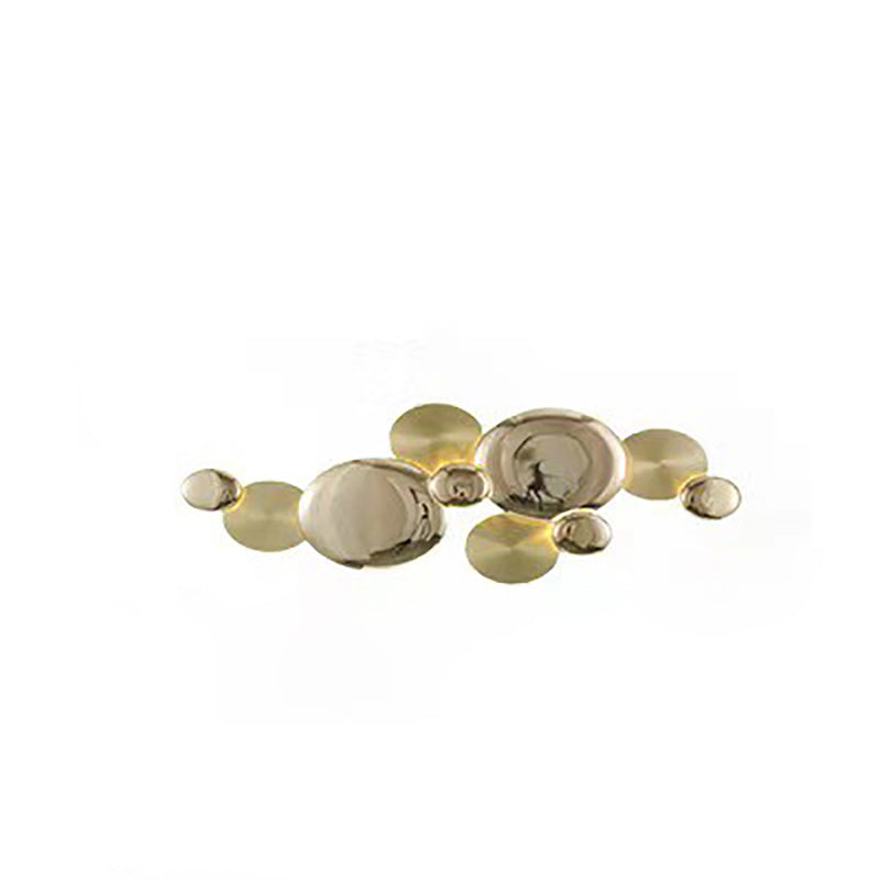 Modern Luxury Metal Round LED Wall Sconce Lamp