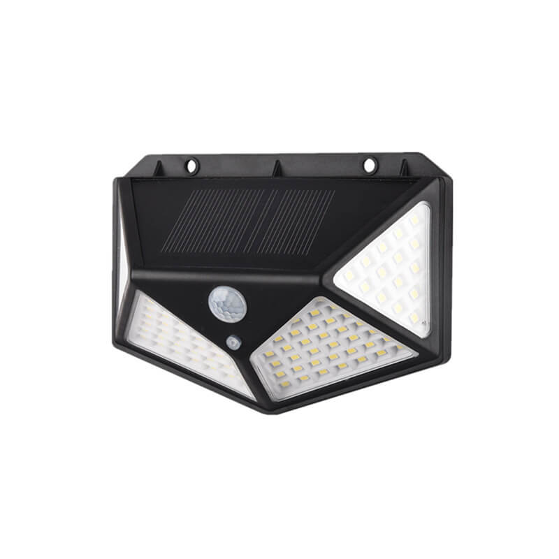 Simplicity Solar Lozenge LED Outdoor Wall Sconce Lamp