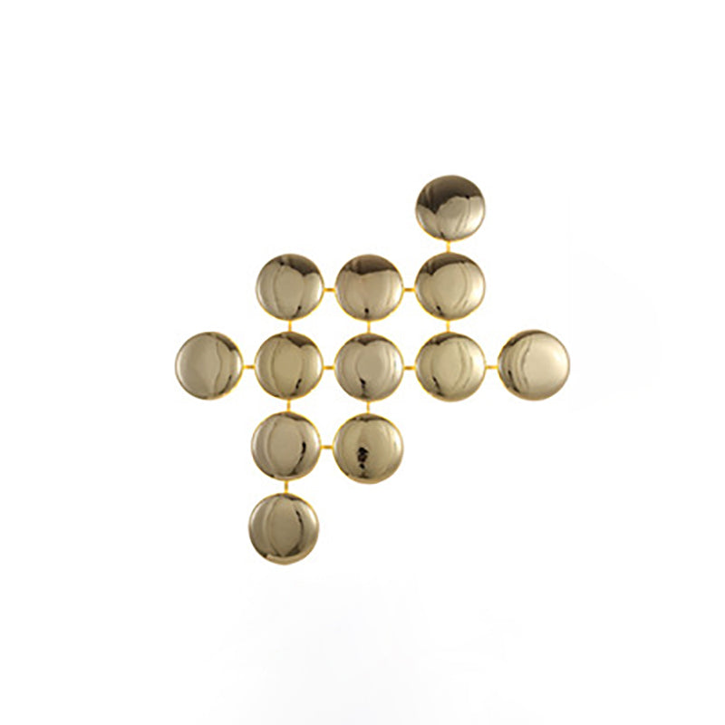 Titanium Round Circle 10/14/24 Light Wall Sconce Lamp