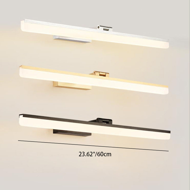 Long Aluminium Acrylic LED Vanity Light Wall Sconce Lamp