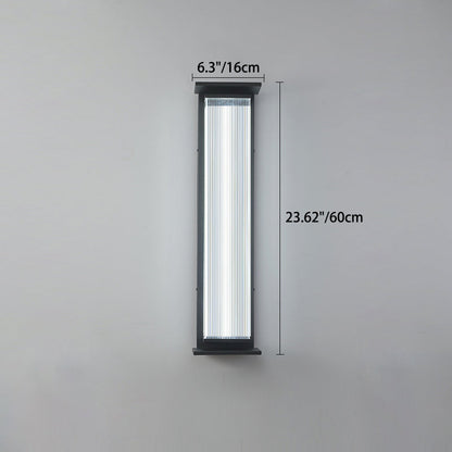 Waterproof Stainless Steel Acrylic LED Wall Sconce Lamp