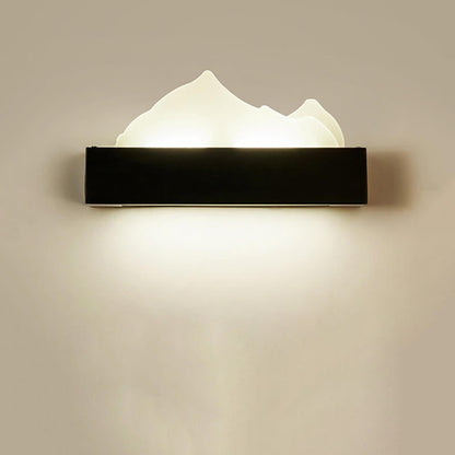 Acrylic Chinese Iceberg Design LED Wall Sconce Lamp