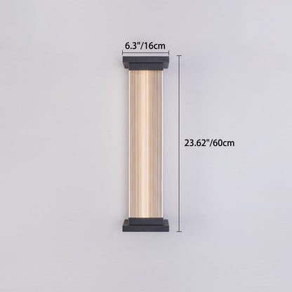 Waterproof Stainless Steel Acrylic Wall Sconce Lamp