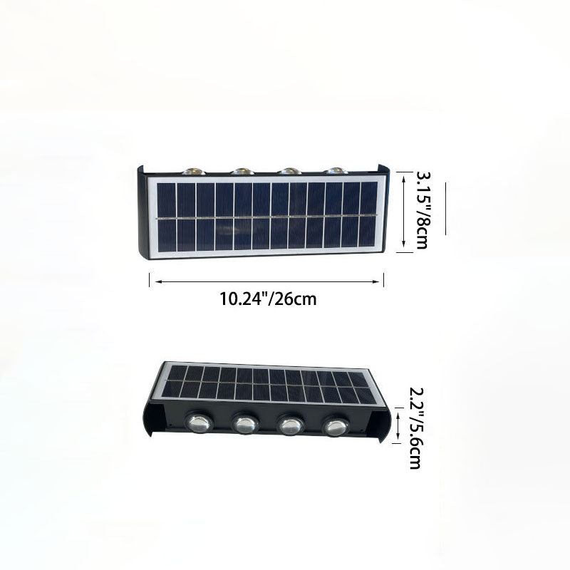 Simplicity Rectangular ABS PMMA LED Wall Sconce Lamp