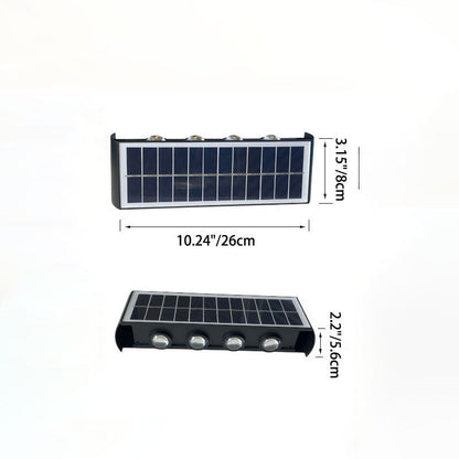 Simplicity Rectangular ABS PMMA LED Wall Sconce Lamp