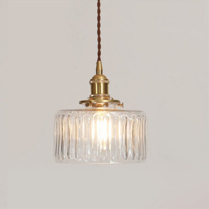 Traditional Brass Pendant Light