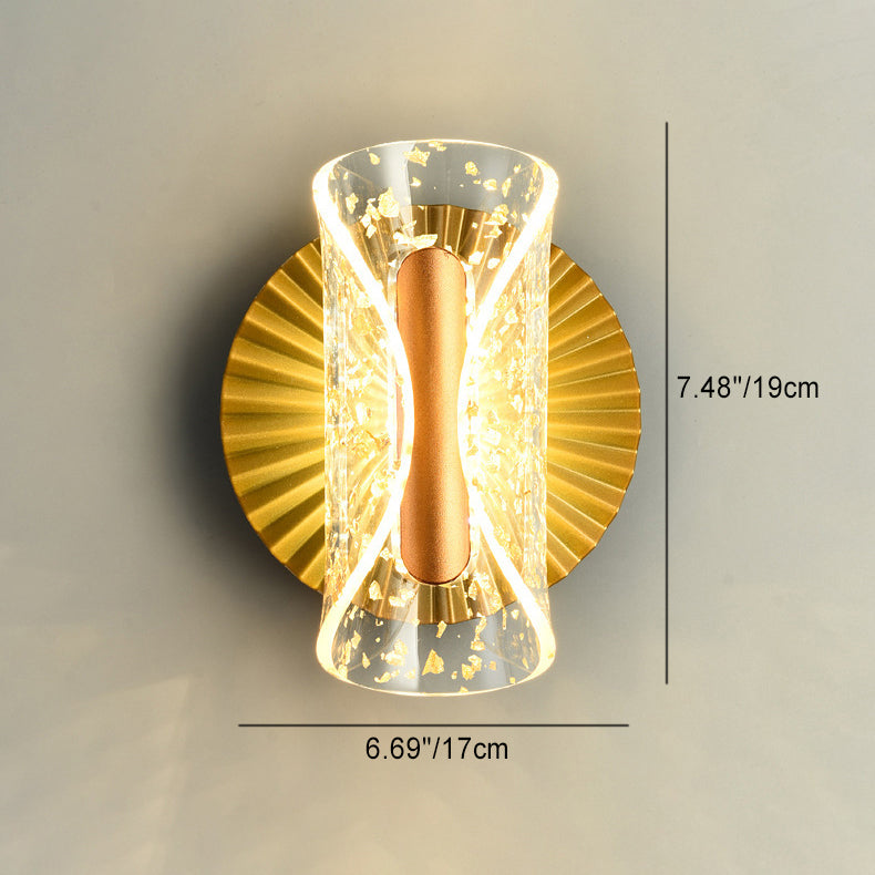 Luxury Hardware Acrylic Butterfly LED Wall Sconce Lamp