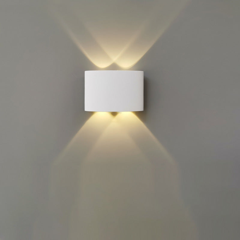 Waterproof Aluminium Iron Acrylic LED Wall Sconce Lamp