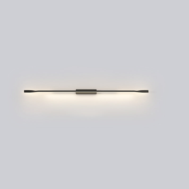 Aluminum Straight Line Silicone LED Wall Sconce Lamp