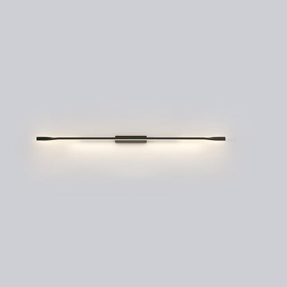 Aluminum Straight Line Silicone LED Wall Sconce Lamp