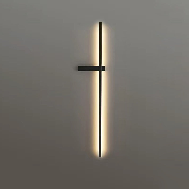 Iron Aluminum Silica Strip Line LED Wall Sconce Lamp
