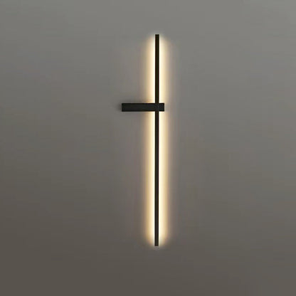 Iron Aluminum Silica Strip Line LED Wall Sconce Lamp