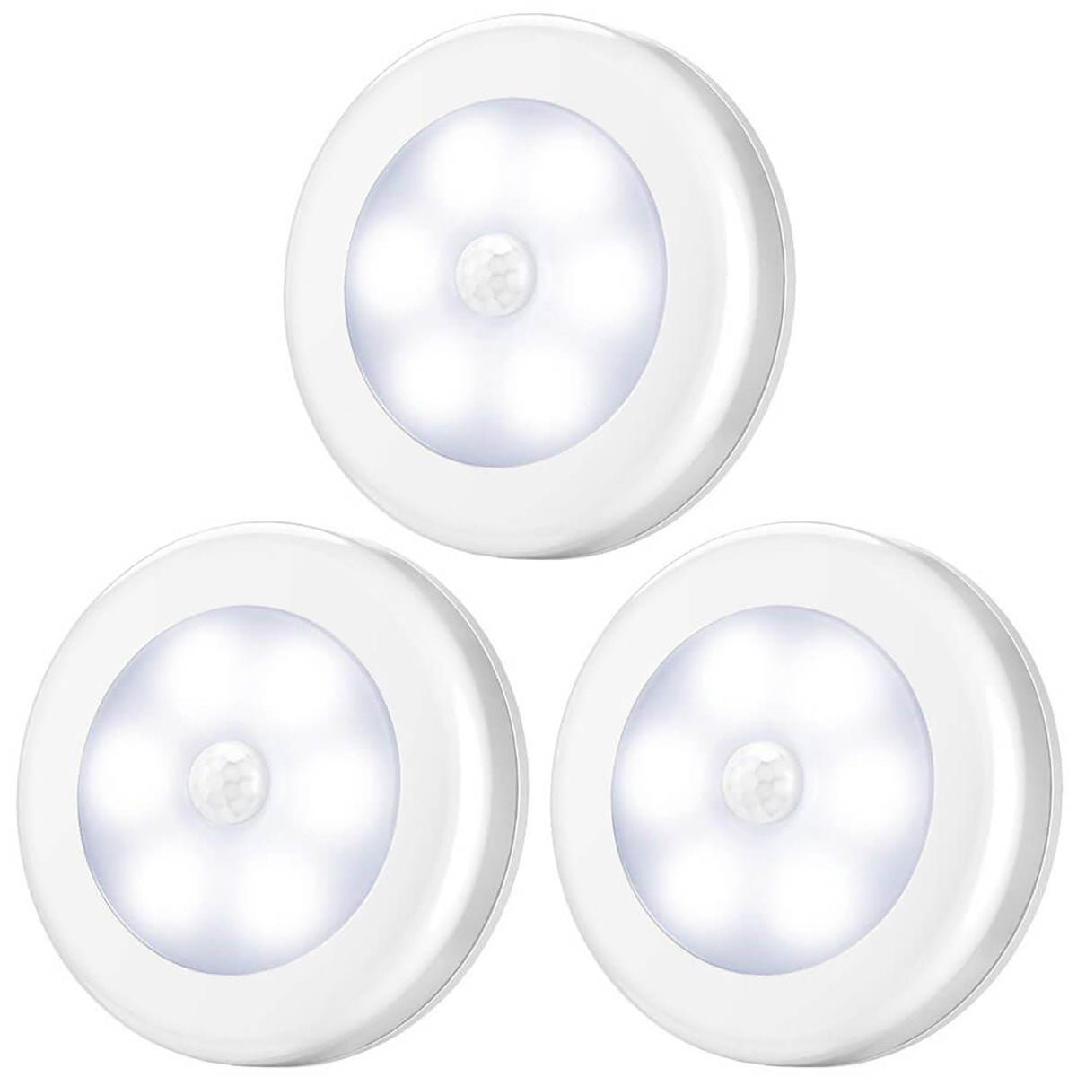 Smart Body Sensing Round LED Night Light Wall Sconce Lamp