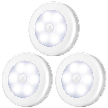 Smart Body Sensing Round LED Night Light Wall Sconce Lamp
