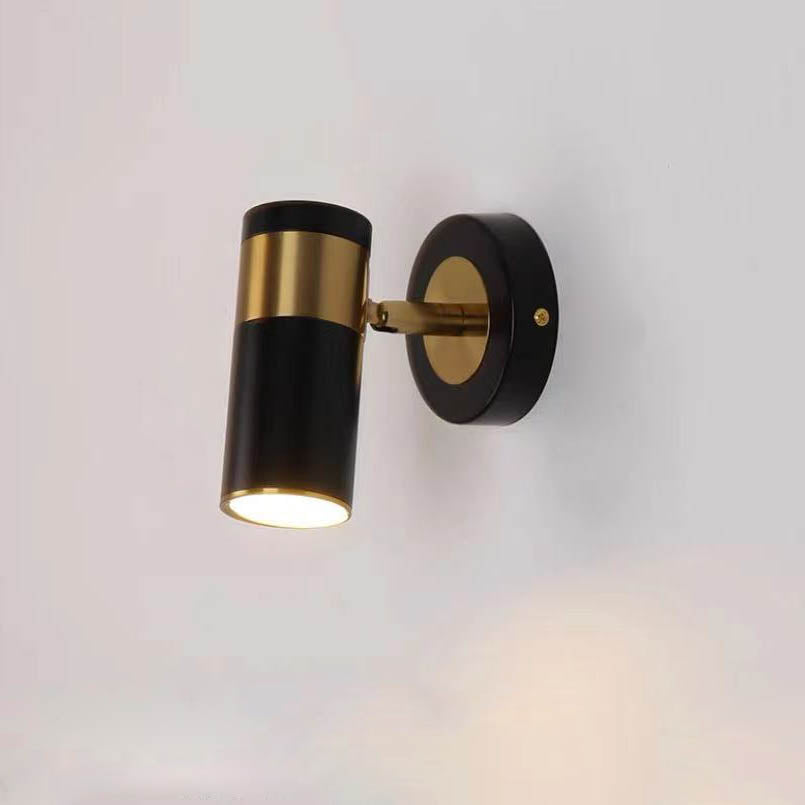 Scandinavian Hardware Iron Acrylic 1-Light Wall Sconce Lamp