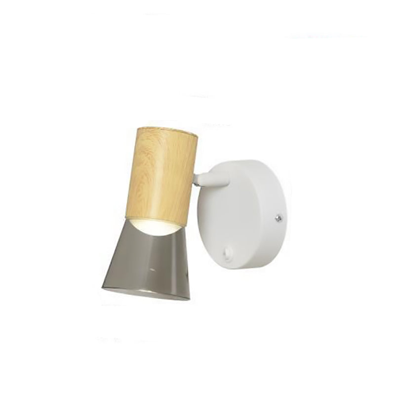 Scandinavian Acrylic Cylinder 1-Light Wall Sconce Lamp