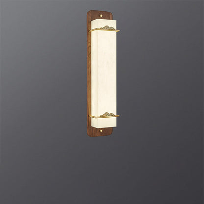 Chinese Acrylic Rectangular Cloud LED Wall Sconce Lamp