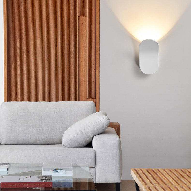 Scandinavian Aluminum Arch LED Wall Sconce Lamp