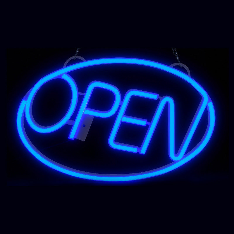 Deco PS OPEN LED Outdoor Hanging Neon Wall Sconce Lamp