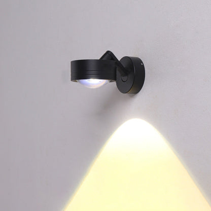 Simplicity Cylinder Aluminum 1-Light Wall Sconce Lamp