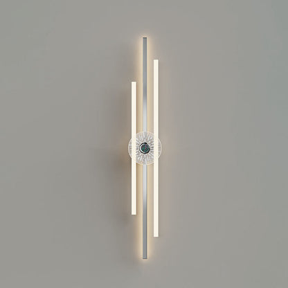 Long Strip Hardware Aluminum LED Wall Sconce Lamp