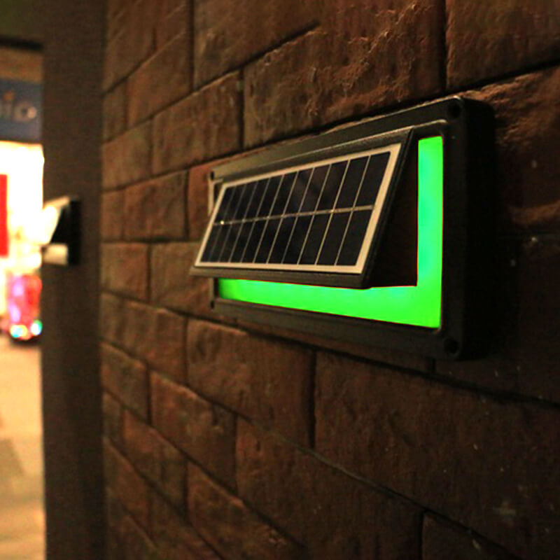Solar Explosion-proof Voice Control Step Wall Sconce Lamp