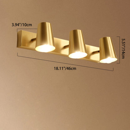 Full 1/2/3-Light Vanity Mirror Front Wall Sconce Lamp