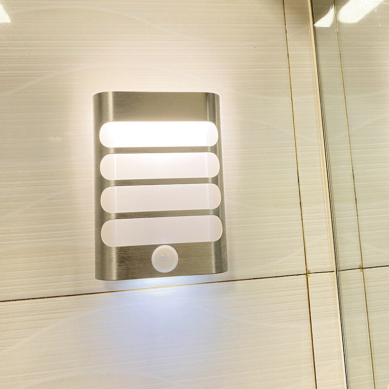 Rectangular Aluminum USB Rechargeable LED Wall Sconce Lamp
