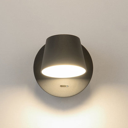 Dome Rotatable Aluminum LED Reading Wall Sconce Lamp