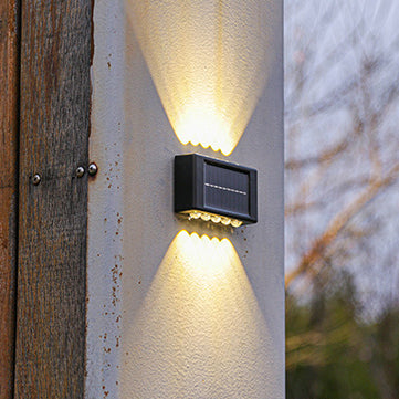 Simplicity Rectangular ABS PVC LED Wall Sconce Lamp