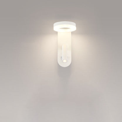 Solid Color Aluminum Iron Acrylic LED Wall Sconce Lamp