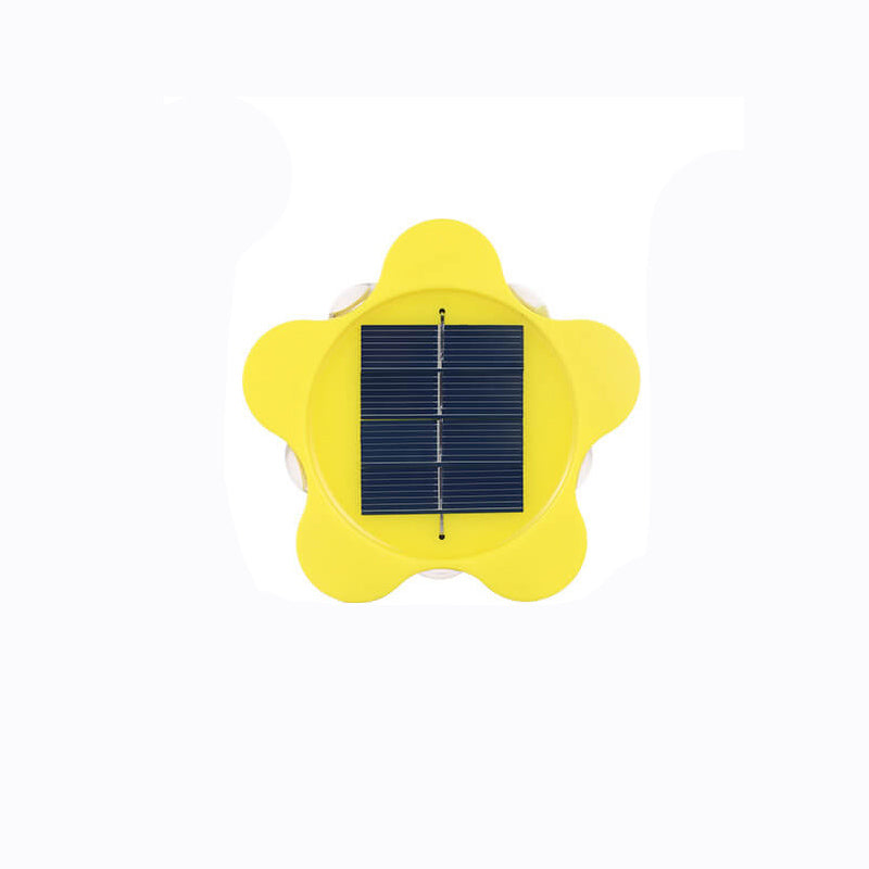 Solar Plum Outdoor Waterproof Decorative Wall Sconce Lamp