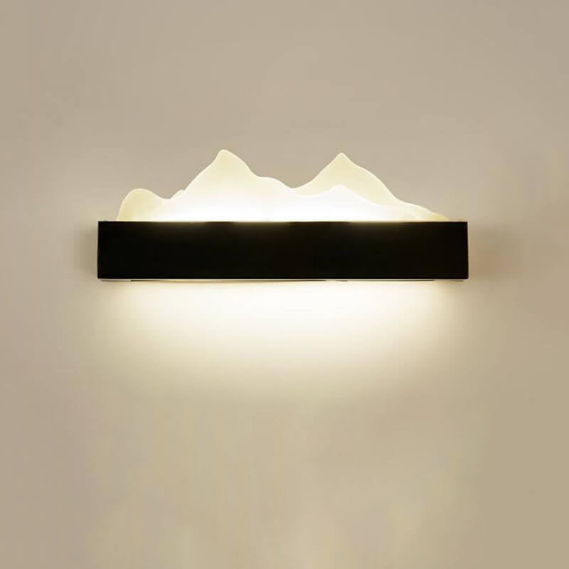Acrylic Chinese Iceberg Design LED Wall Sconce Lamp