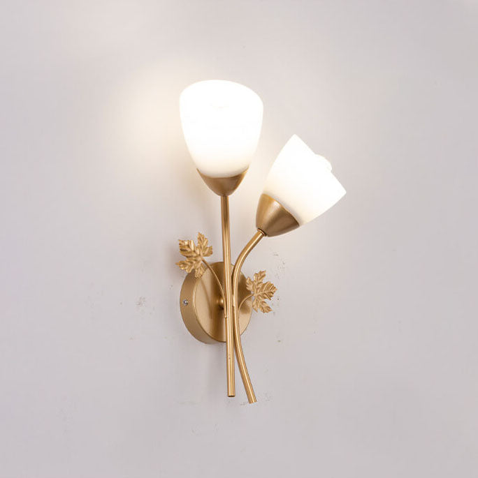 Scandinavian Flower Bud Shape 1/2-Light Wall Sconce Lamp