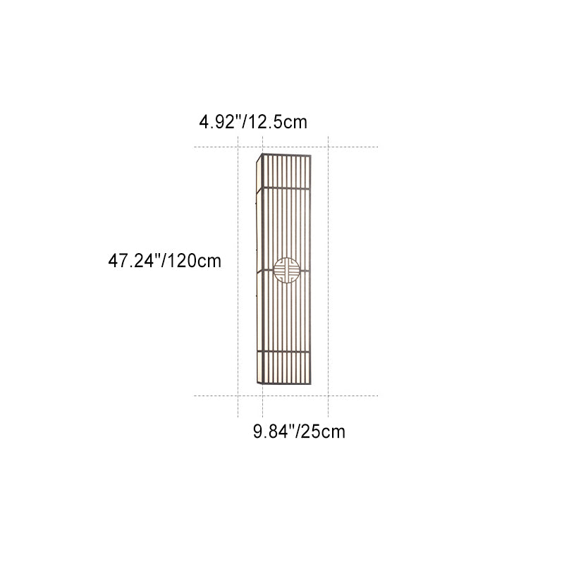 Chinese Steel Plastic LED Outdoor Wall Sconce Lamp