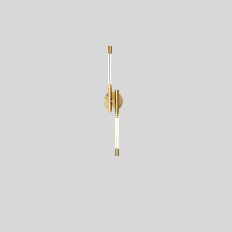 Light Luxury Cylindrical All-copper LED Wall Sconce Lamp