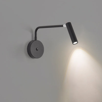 Cylindrical Rotatable Iron Aluminum LED Wall Sconce Lamp