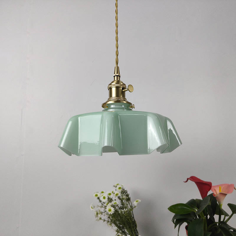 Traditional Petal Pendant Light