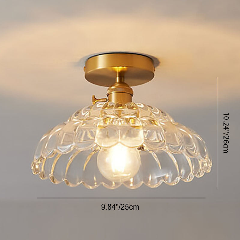 Modern French Flower Ceiling Light