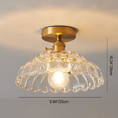 Modern French Flower Ceiling Light
