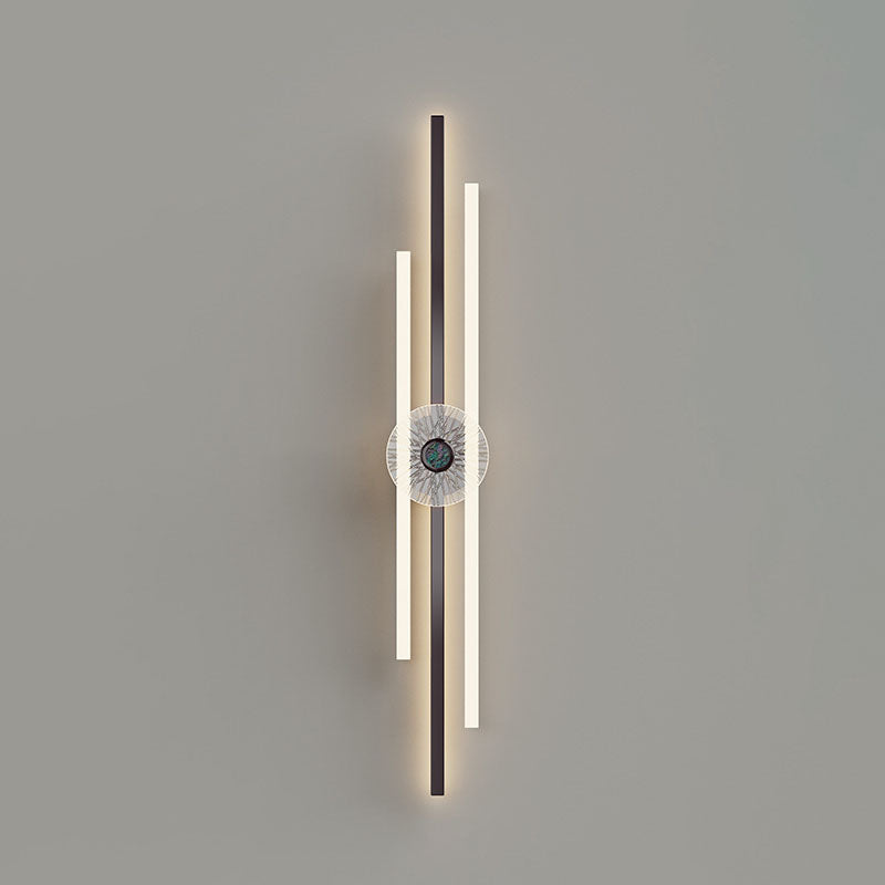 Long Strip Hardware Aluminum LED Wall Sconce Lamp