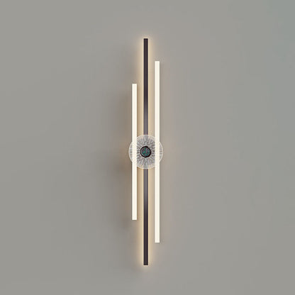 Long Strip Hardware Aluminum LED Wall Sconce Lamp