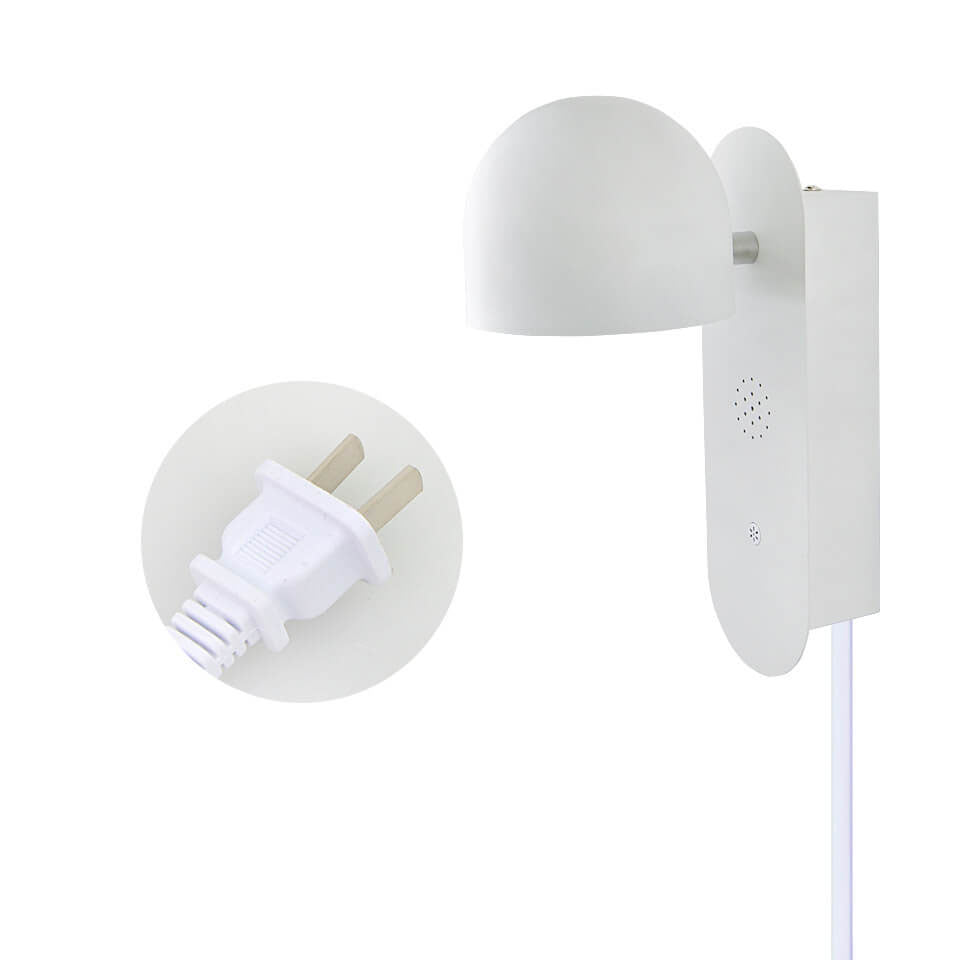 Solid Round Head Voice Control Acrylic LED Wall Sconce Lamp