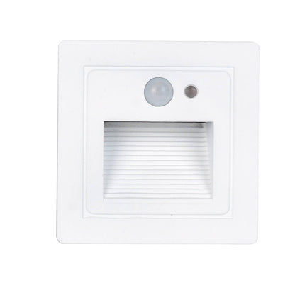 Iron Glass Step Light LED Flush Mount Wall Sconce Lamp