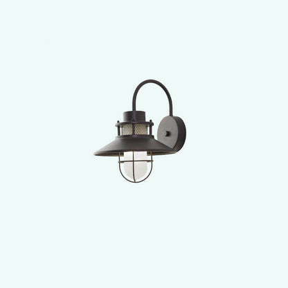 Outdoor Iron Body 1-Light Outdoor Wall Sconce Lamp
