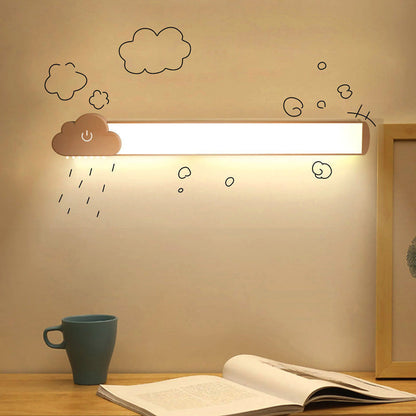 Tube Light Rechargeable LED Eye Protection Wall Sconce Lamp