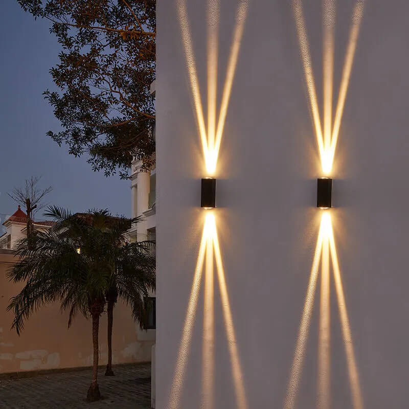 Modern Rectangular LED Outdoor Wall Sconce