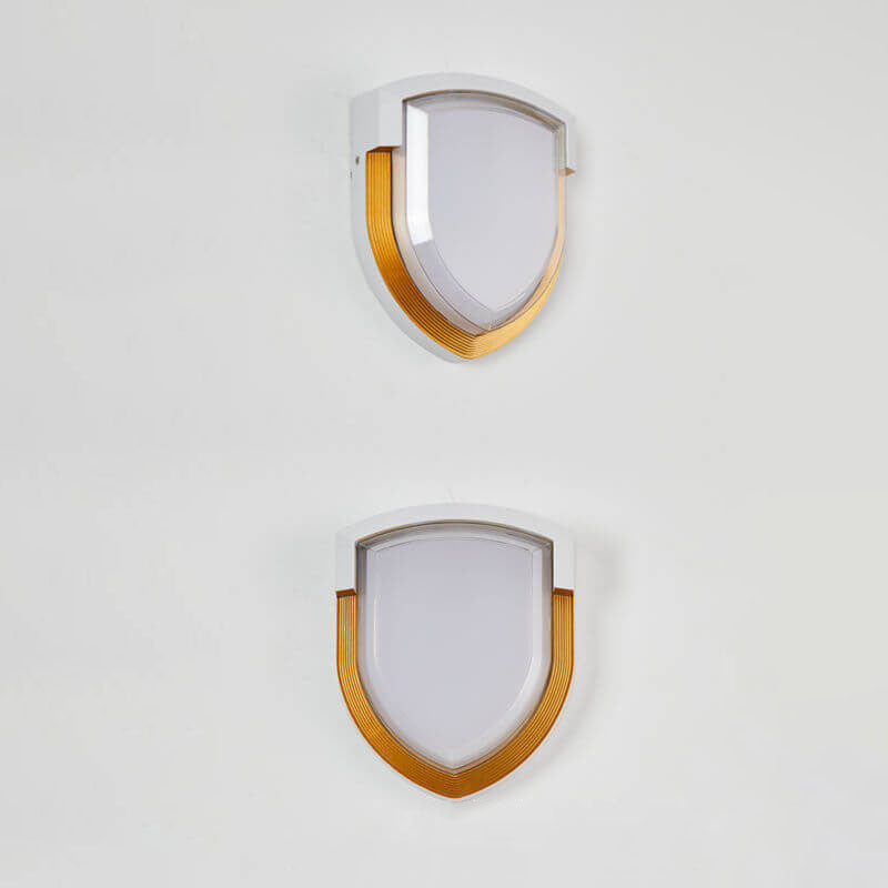 Acrylic Shape LED Outdoor Waterproof Wall Sconce Lamp
