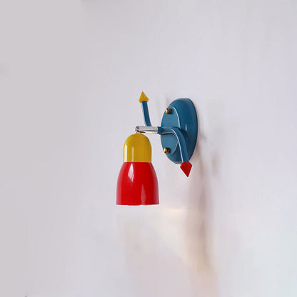 Creative Iron Arrow 1-Light Rocker Arm Wall Sconce Lamp